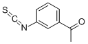 3-乙酰基异硫氰酸苯酯结构式_3125-71-1结构式