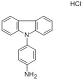 9-(4-氨基苯基)咔唑盐酸盐结构式_312700-07-5结构式