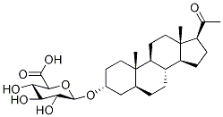(3alpha)-别孕烯醇酮3-beta-D-葡糖苷酸结构式_31300-86-4结构式