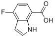 4-Fluoro-1H-indole-7-carboxylic acid Structure,313337-34-7Structure