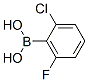 2-Chloro-6-fluorophenylboronic acid Structure,313545-32-3Structure