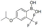 4-Isopropoxy-2-(trifluoromethyl) phenylboronic acid Structure,313545-40-3Structure