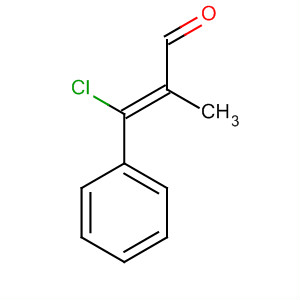 (z)-3-氯-2-甲基-3-苯基丙烯醛结构式_31357-81-0结构式