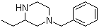 N-1-Benzyl-3-ethylpiperazine Structure