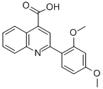 2-(2,4-Dimethoxyphenyl)quinoline-4-carboxylic acid Structure,313704-08-4Structure