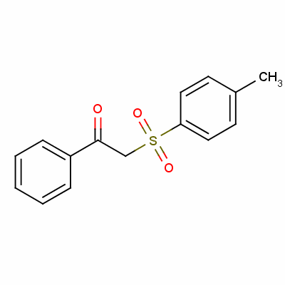 2-(对甲苯磺酰基)苯乙酮结构式_31378-03-7结构式