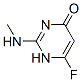 6-Fluoro-2-(methylamino)-4(1H)-pyrimidinone Structure,313961-68-1Structure