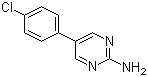 5-(4-氯苯基)-2-嘧啶胺结构式_31408-28-3结构式