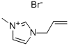 1-烯丙基-3-甲基溴化咪唑结构式_31410-07-8结构式