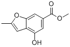 6-Benzofurancarboxylic acid, 4-hydroxy-2-methyl-, methyl ester Structure,314725-17-2Structure