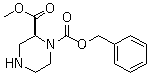 (S)-1-n-cbz-piperazine-2-carboxylic acid methyl ester Structure,314741-63-4Structure