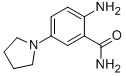 2-氨基-5-(1-吡咯烷)苯甲酰胺结构式_314768-96-2结构式