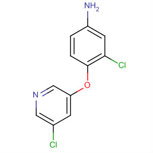 3-Chloro-4-(3-chloro-5-pyridyloxy)aniline Structure,315226-59-6Structure