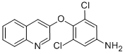 3,5-Dichloro-4-(quinolin-3-yloxy)-phenylamine Structure,315228-24-1Structure
