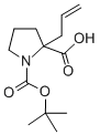 2-烯丙基-1-boc-2-吡咯烷羧酸结构式_315234-49-2结构式