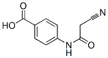 4-(2-Cyano-acetylamino)-benzoic acid Structure,31557-87-6Structure