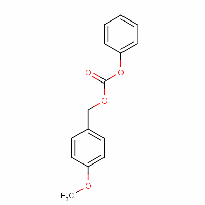 P-甲氧基苯基碳酸苄酯结构式_31558-46-0结构式