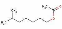 乙酸异辛酯结构式_31565-19-2结构式