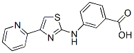 3-(4-吡啶-2-噻唑-2-胺)-苯甲酸结构式_315702-87-5结构式