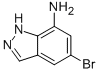 7-氨基-5-溴吲唑结构式_316810-86-3结构式