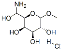 Methyl 6-amino-deoxy-galactoyranoside hydrochloride Structure,3170-07-8Structure