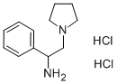A-苯基-1-吡咯烷乙胺结构式_31788-85-9结构式