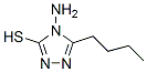 4-氨基-5-丁基-4H-[1,2,4]噻唑-3-硫醇结构式_31821-69-9结构式