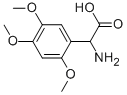 氨基-(2,4,5-三甲氧基-苯基)-乙酸结构式_318270-07-4结构式