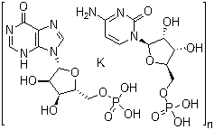 双链聚肌胞钾盐结构式_31852-29-6结构式