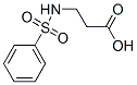3-[(苯磺酰基)氨基]丙酸结构式_31867-78-4结构式