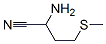 2-氨基-4-甲基硫代丁腈结构式_3198-47-8结构式