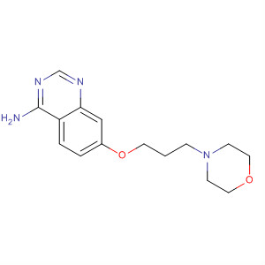 4-氨基-7-(3-吗啉丙氧基)喹唑啉结构式_320365-84-2结构式