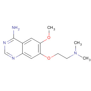 4-氨基-6-甲氧基-7-(2-二甲基氨基乙氧基)喹唑啉结构式_320366-04-9结构式