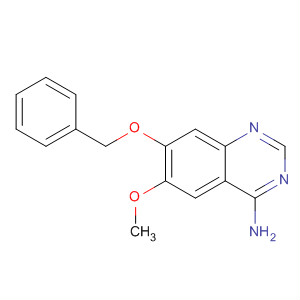 4-氨基-6-甲氧基-7-苄氧基喹唑啉结构式_320367-02-0结构式