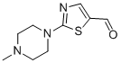 2-(4-甲基-1-哌嗪基)噻唑-5-甲醛结构式_320423-50-5结构式