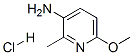 3-氨基-6-甲氧基-2-甲基吡啶盐酸盐结构式_320577-63-7结构式