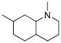 Decahydro-1,7-dimethylquinoline Structure,32064-85-0Structure