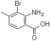Benzoic acid, 2-amino-3-bromo-4-methyl- Structure,320740-35-0Structure