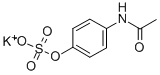 扑热息痛硫酸酯钾盐结构式_32113-41-0结构式
