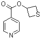 4-吡啶羧酸3-硫化环丙酯结构式_321724-35-0结构式