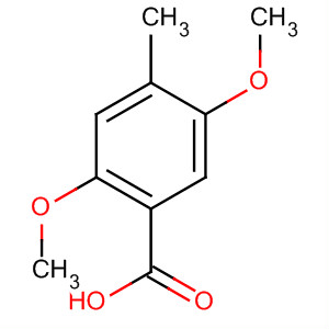 2,5-Dimethoxy-4-methylbenzoic acid Structure,32176-94-6Structure