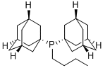 正丁基二(1-金刚烷基)膦结构式_321921-71-5结构式