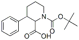 3-苯基哌啶-1,2-二羧酸叔丁酯结构式_321983-19-1结构式