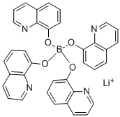 四(8-羟基喹啉)硼锂结构式_322727-85-5结构式