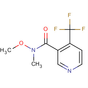 N-methoxy-n-methyl-4-(trifluoromethyl)nicotinamide Structure,323180-94-5Structure
