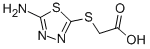 (5-氨基-[1,3,4]噻二唑-2-磺酰基)-乙酸结构式_32418-26-1结构式