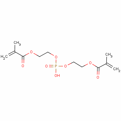 Bis(2-methacryloxyethyl) phosphate Structure,32435-46-4Structure