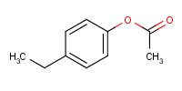 乙酸-4-乙基苯酚酯结构式_3245-23-6结构式
