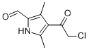 1H-pyrrole-2-carboxaldehyde,4-(chloroacetyl)-3,5-dimethyl-(9ci) Structure,324570-85-6Structure