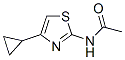 N-(4-环丙基-2-噻唑)-乙酰胺结构式_324579-96-6结构式